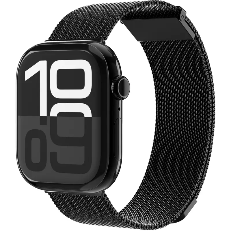 Vonmählen Milanese Loop 2 For Apple Watch 44 - 45 - 46 - 49mm One Size Black
