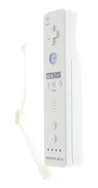 Wii en Wii U compatibel remote Plus controller wit