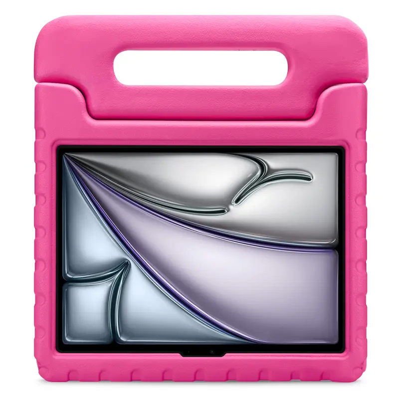 Xccess Kids Guard Tablet Case for Apple iPad Pro 12.9 (2018-2022)/iPad Pro 13 (2024/2025)/iPad Air 13 (2024/2025/2026) Pink
