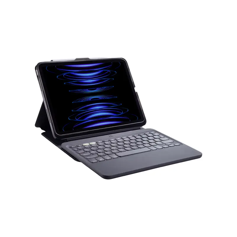 ZAGG Pro Keys 2 Bluetooth Keyboard Case for Apple iPad Air 10.9 (2020/2022)/Air 11 (2024/2025/2026) QWERTY Black