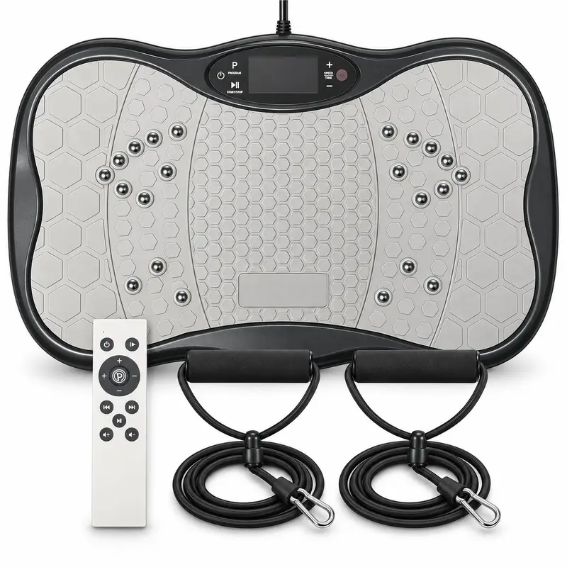 Zenergy Trilplaat - Fitness - Voor Benen Bloedsomloop - Incl. Weerstandsbanden - Bluetooth Speaker
