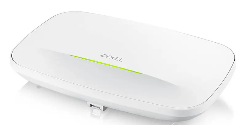Zyxel NWA110BE BE6500 2x2 MU-MIMO Dual Radio 2.4 and 5 or 6GHz 1 x 2.5G LAN Ports PoE+ (802.3at) Standalone/Nebula Cloud Managed Excluding Power Adapter